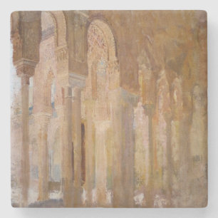 Domstolen i Lejon, Alhambra (av Henri Regnault) Stenunderlägg