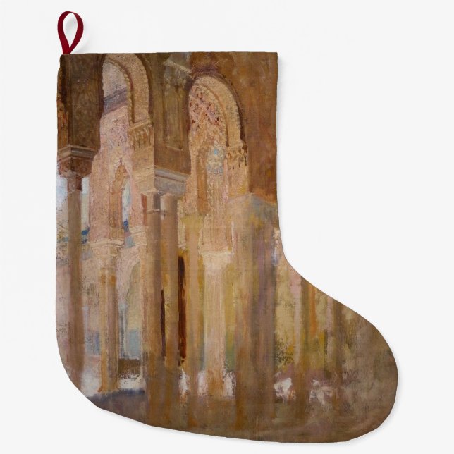 Domstolen i Lejon, Alhambra (av Henri Regnault) Stor Julstrumpa (Framsidan)