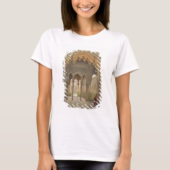Domstolen i Lejon, Alhambra, Granada, 185 Tee (Framsida)