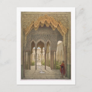Domstolen i Lejon, Alhambra, Granada, 185 Vykort