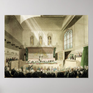 Domstolen Kung Bench, Westminster Hall Poster