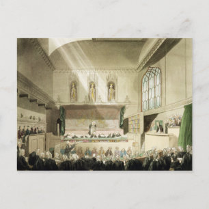 Domstolen Kung Bench, Westminster Hall Vykort