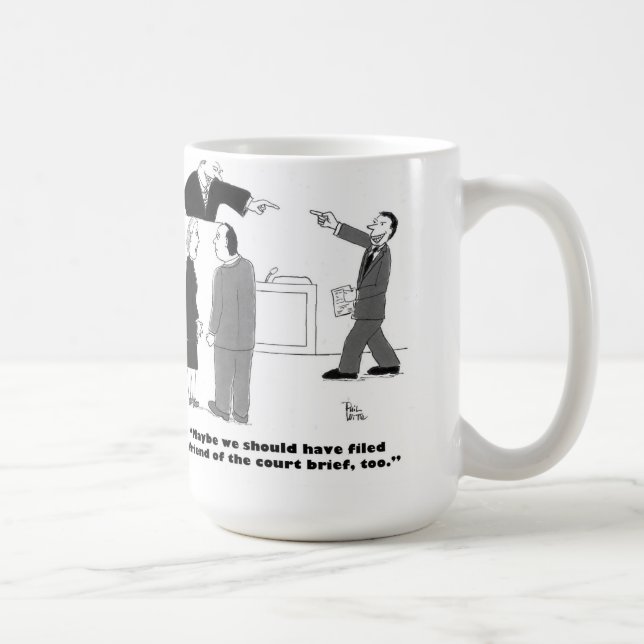 Domstolens vän kaffemugg (Höger)