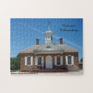 Domstolkoloniinvånare Williamsburg Pussel