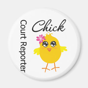 Domstolreporterchick Magnet
