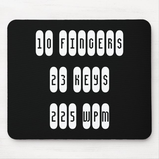 Domstolreportermusen vadderar musmatta (Framsidan)