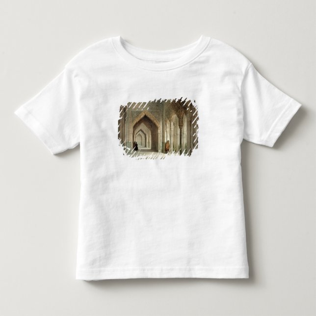 Domstolrummet av Alhambraen, Granada, tänd 1853 ( Tee (Framsida)