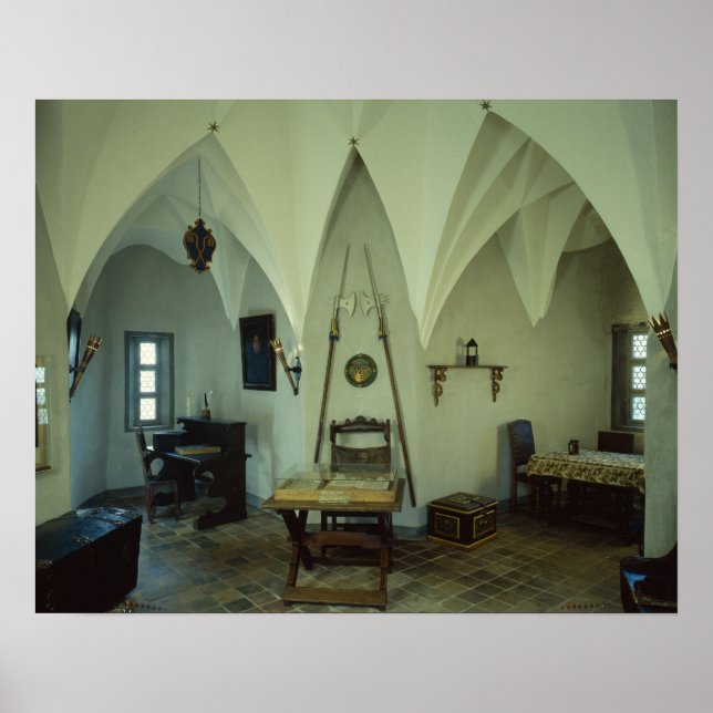 Domstolsrummet Poster (Framsidan)