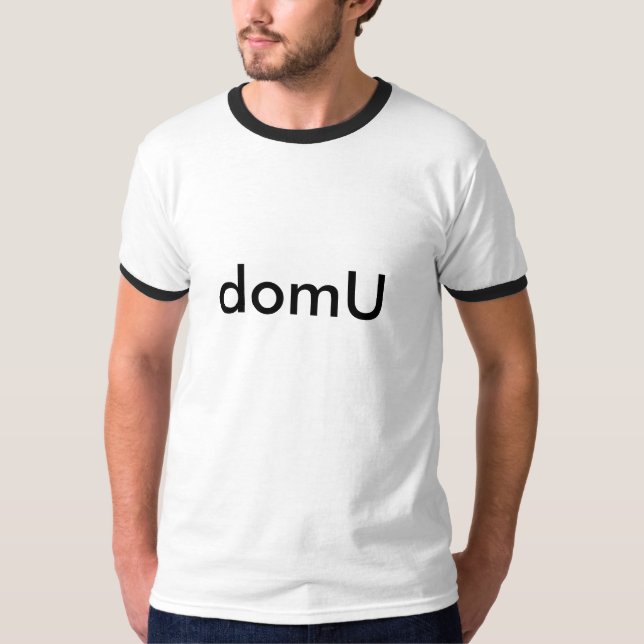 domU T-shirt (Framsida)