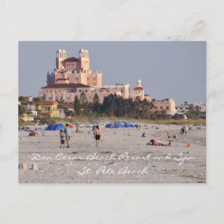 Don Cesar - Floridas rosa slott Vykort