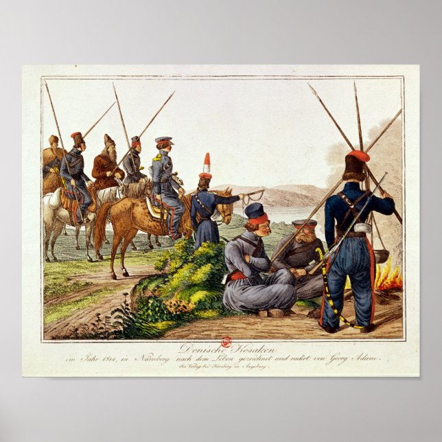 Don Cossacks 1814 Poster (Framsidan)