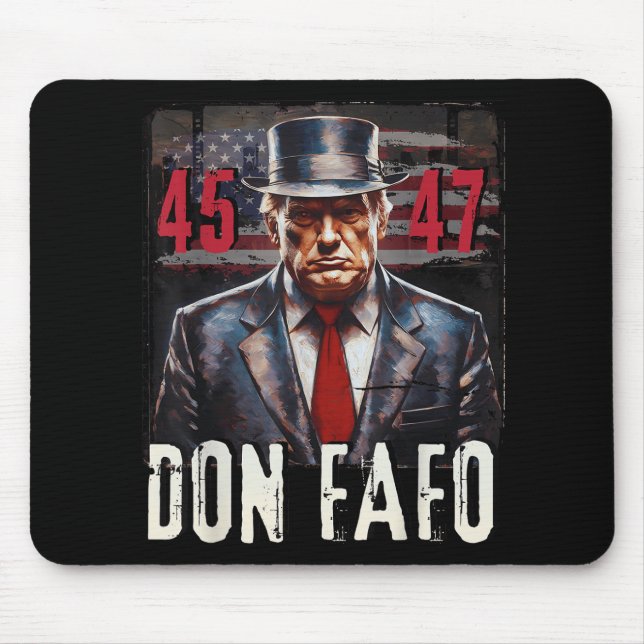 Don Fafo Trump 45 47 Funny Patriotic Policy Tee Musmatta (Framsidan)