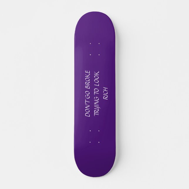 DON INTE Skateboard (Framsida)