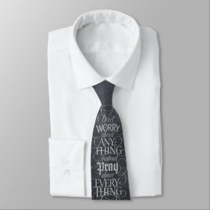 DON INTE WORRY - Chalkboard Calligraphy Christian Slips