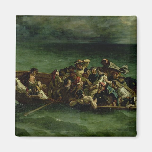 Don Juan förlisning 1840 Magnet (Framsidan)