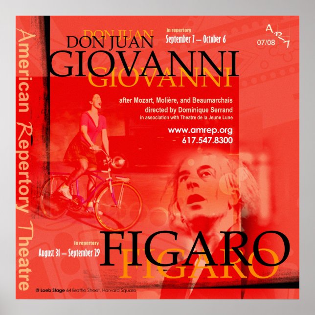 DON JUAN GIOVANNI OCH FIGARO 2 POSTER (Framsidan)