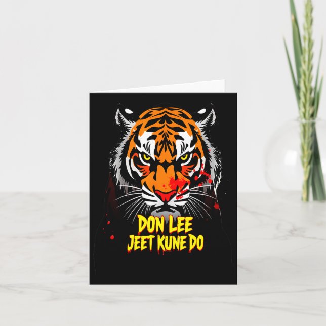 Don Lee Castillo Jeet Kune Do Jkd Mixed Martial Ar Kort (Framsida)