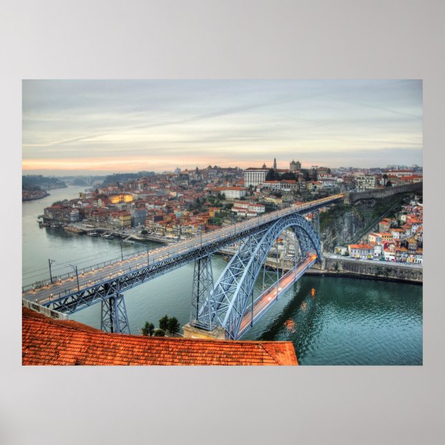 Don Luis I bridge, Porto Poster (Framsidan)