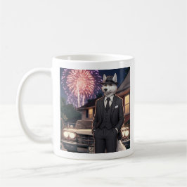 Don Lupo Canino "4 juli" Kaffemugg