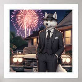 Don Lupo Canino "Fjärde juli" Poster