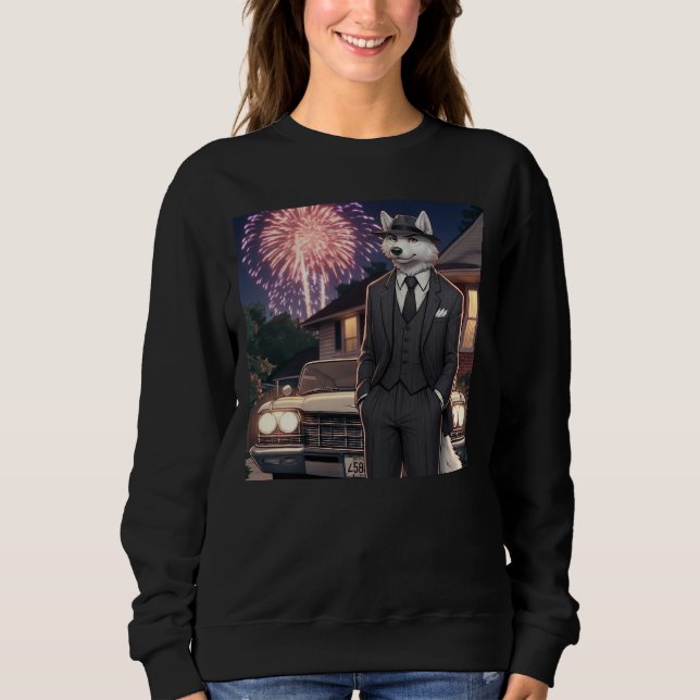 Don Lupo Canino "Fjärde juli"    T Shirt (Framsida)