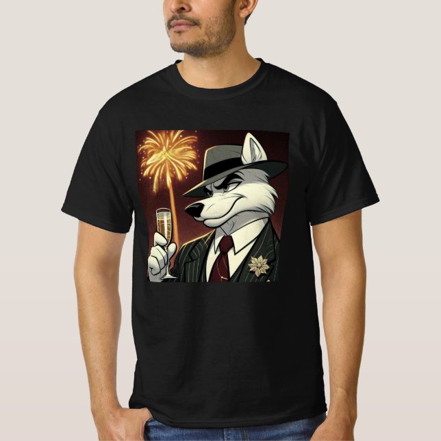 Don Lupo Canino "New Year" T Shirt (Framsida)