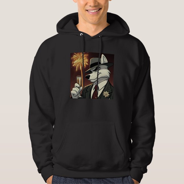 Don Lupo Canino "Nyår" Hoodie (Framsida)