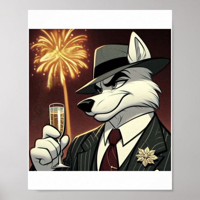 Don Lupo Canino "Nyår" Poster (Framsidan)