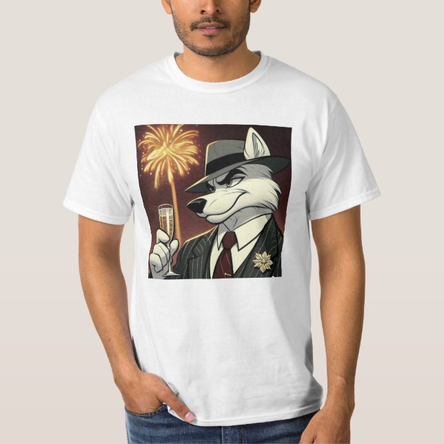 Don Lupo Canino "Nyår" T Shirt (Framsida)