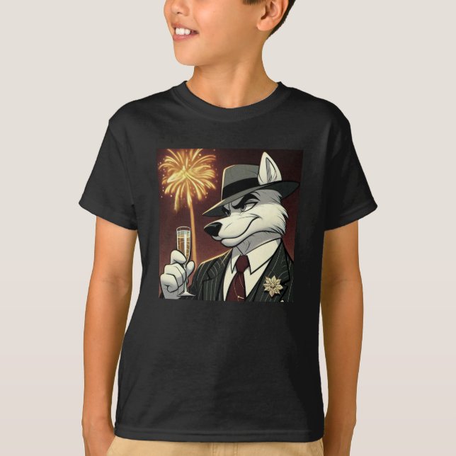 Don Lupo Canino "Nyår" T Shirt (Framsida)