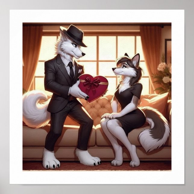 Don Lupo Canino "Valentines" Poster (Framsidan)