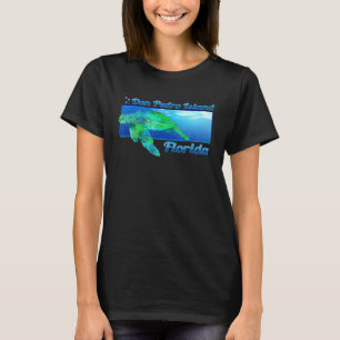 Don Pedro Island Florida Swimming Sea Turtle T Shirt