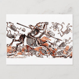 Don Quijote Dödskalle vykort