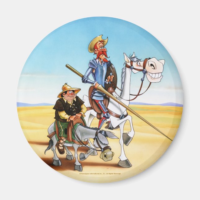 DON QUIJOTE - Magnet (Framsidan)