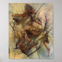 Don Quijote - Rektangulär konst Poster