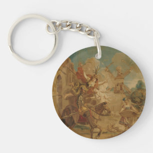 Don Quijote styrd av dårskap, 1700-tals gobeläng