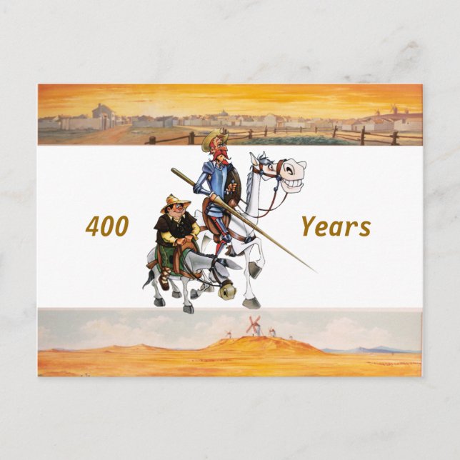 DON QUIJOTE- Tecknad film Bakgrund (1979) Vykort (Framsida)