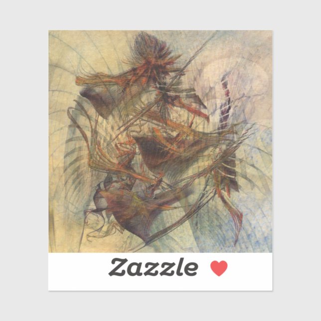 Don Quijote - Vinyl Sticker Klistermärken (Ark)