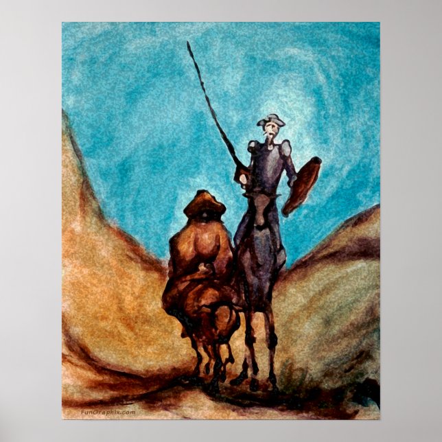 Don Quiote Poster (Framsidan)