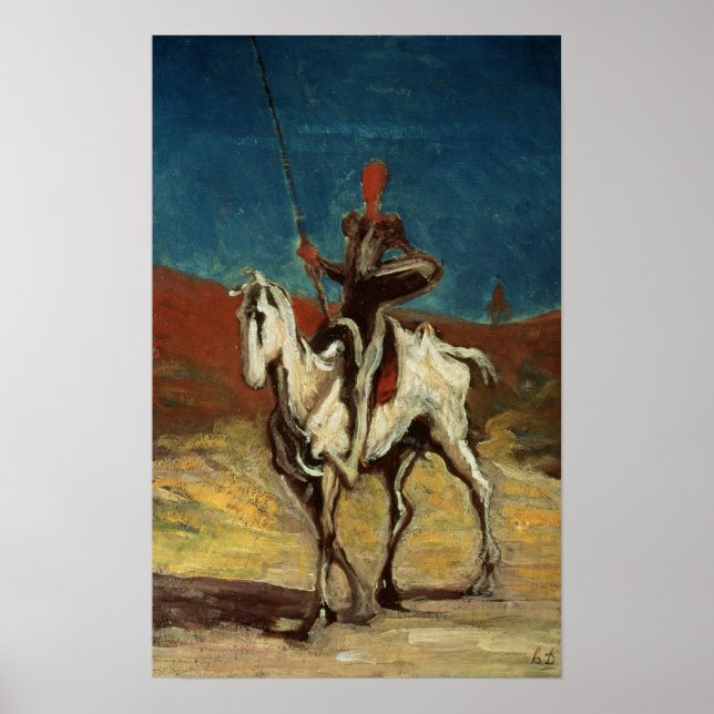 Don Quixote, 1865-1870 Poster (Framsidan)
