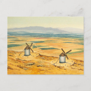 DON QUIXOTE - Animation Background (1979) Vykort