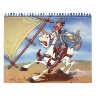 DON QUIXOTE - Animeringsbakgrunder Kalender