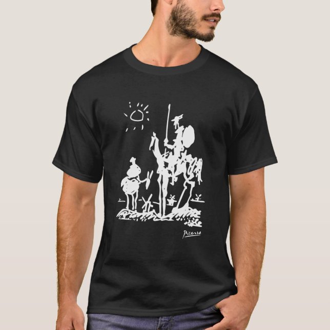 Don Quixote Artwork T Shirt (Framsida)