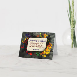 Don Quixote inspirationsoffert "Galenhet" Tack Kort