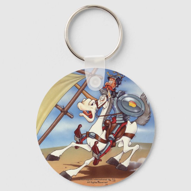 DON QUIXOTE- KEYCHAIN- IVth Centenary llavero Nyckelring (Framsida)