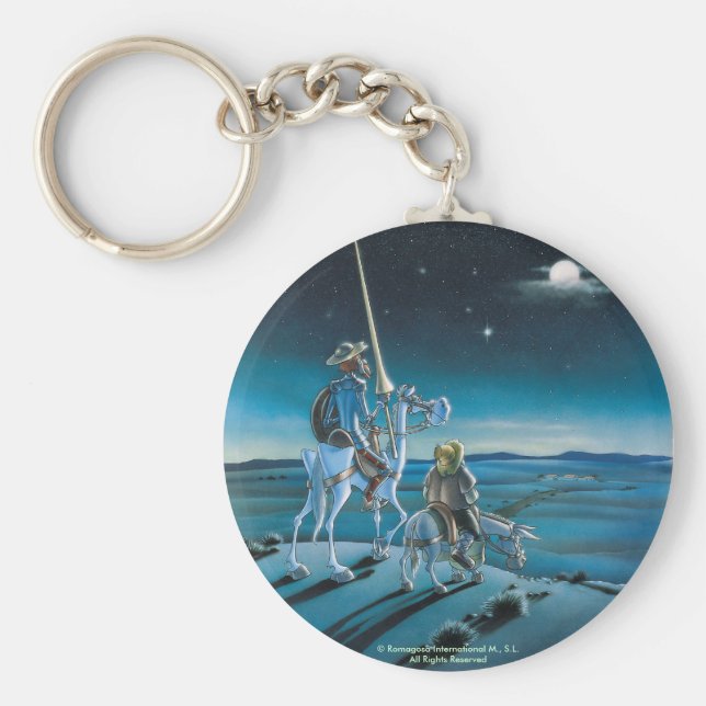 DON QUIXOTE KEYCHAIN - IVth. Centenary llavero Nyckelring (Framsidan)