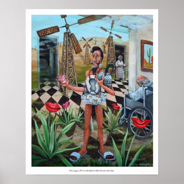 Don Quixote Poster (Framsidan)