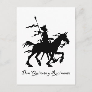 Don Quixote Rides igen Vykort