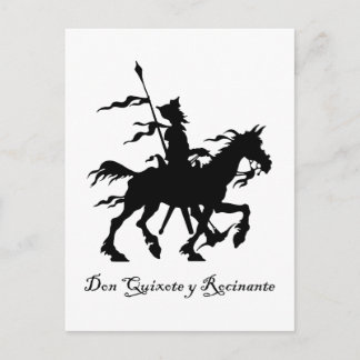 Don Quixote Rides igen Vykort