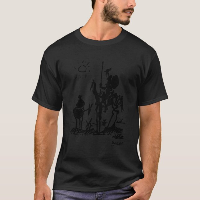Don Quixote Work T Shirt (Framsida)